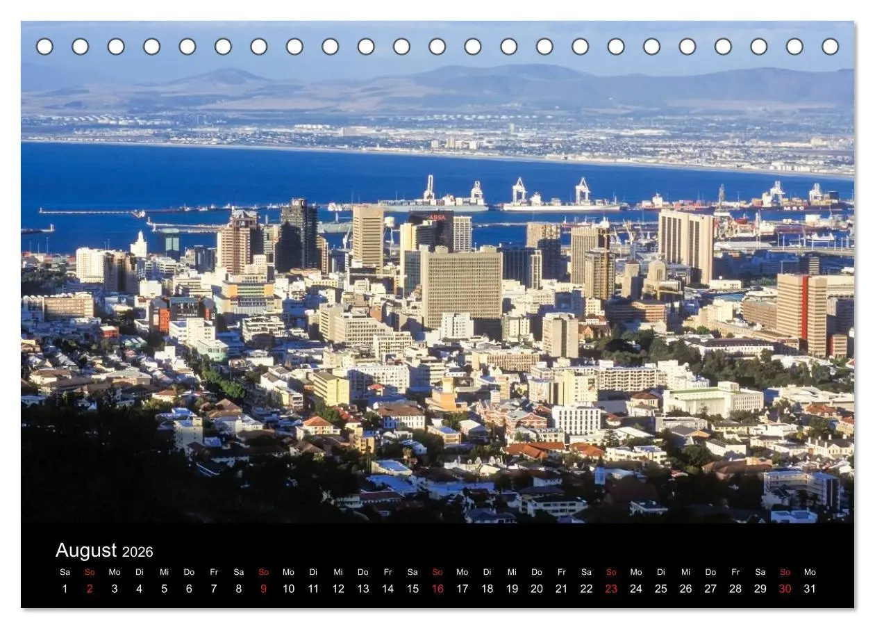 Bild: 9783516179149 | Kapstadt, Winelands und Garden Route (Tischkalender 2026 DIN A5...