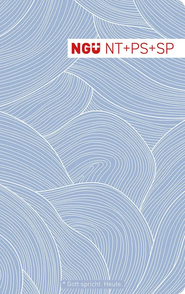 Cover: 9783765599149 | Neues Testament mit Psalmen und Sprüchen Design-Edition blau | Buch