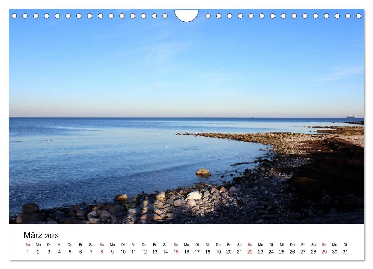 Bild: 9783516099249 | Schleswig-Holstein (Wandkalender 2026 DIN A4 quer), CALVENDO...