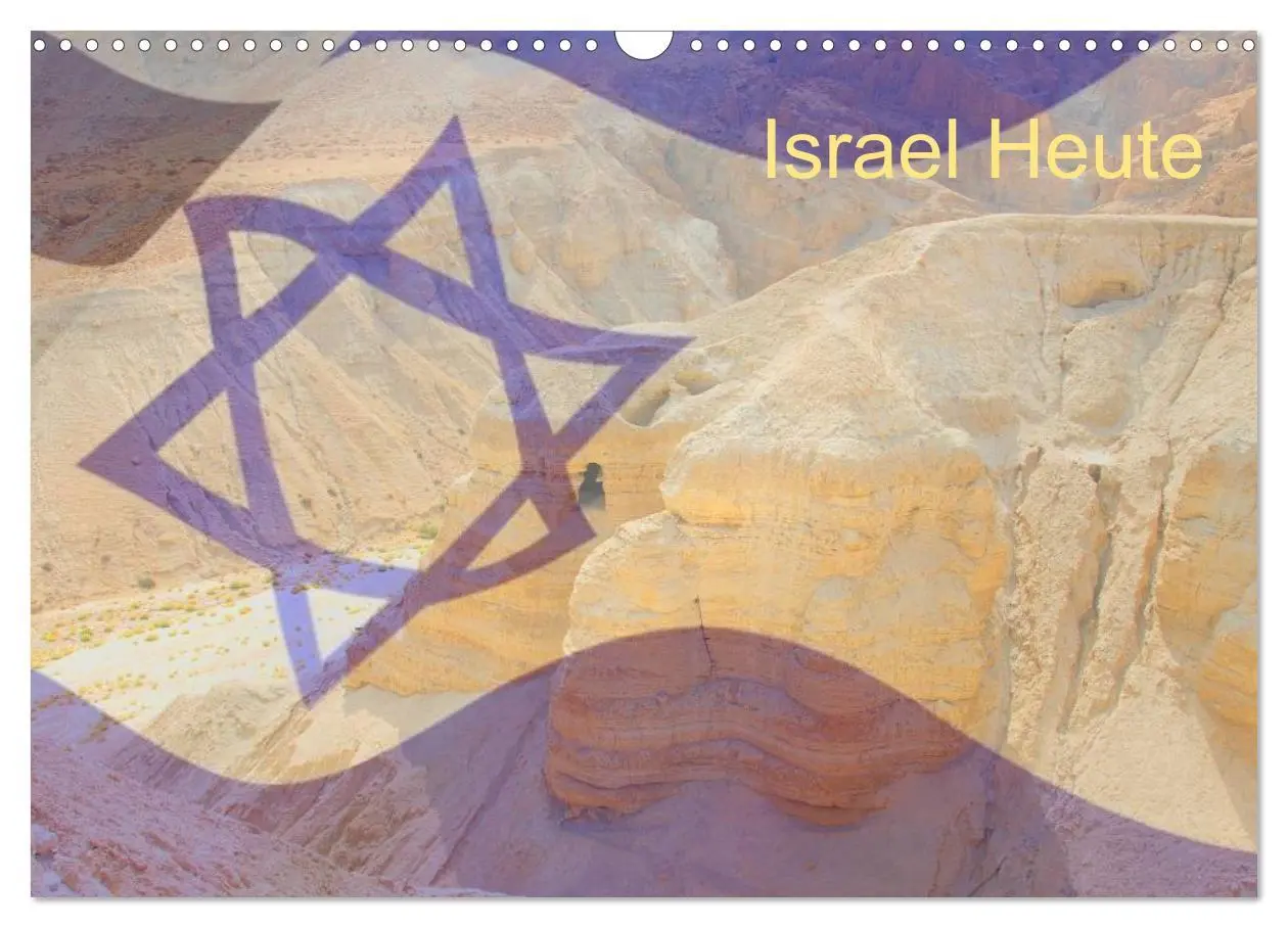 Cover: 9783516239249 | Israel Heute (Wandkalender 2026 DIN A3 quer), CALVENDO Monatskalender