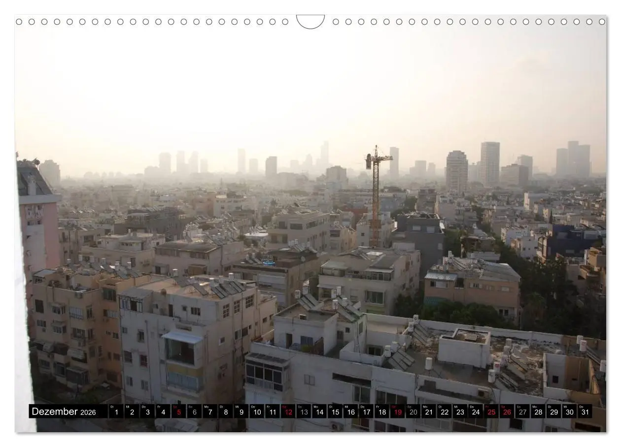 Bild: 9783516239249 | Israel Heute (Wandkalender 2026 DIN A3 quer), CALVENDO Monatskalender