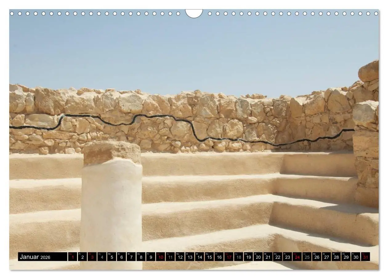 Bild: 9783516239249 | Israel Heute (Wandkalender 2026 DIN A3 quer), CALVENDO Monatskalender
