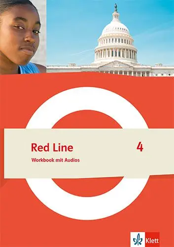 Cover: 9783125489349 | Red Line 4. Workbook mit Audios Klasse 8 | Bundle | 1 Taschenbuch