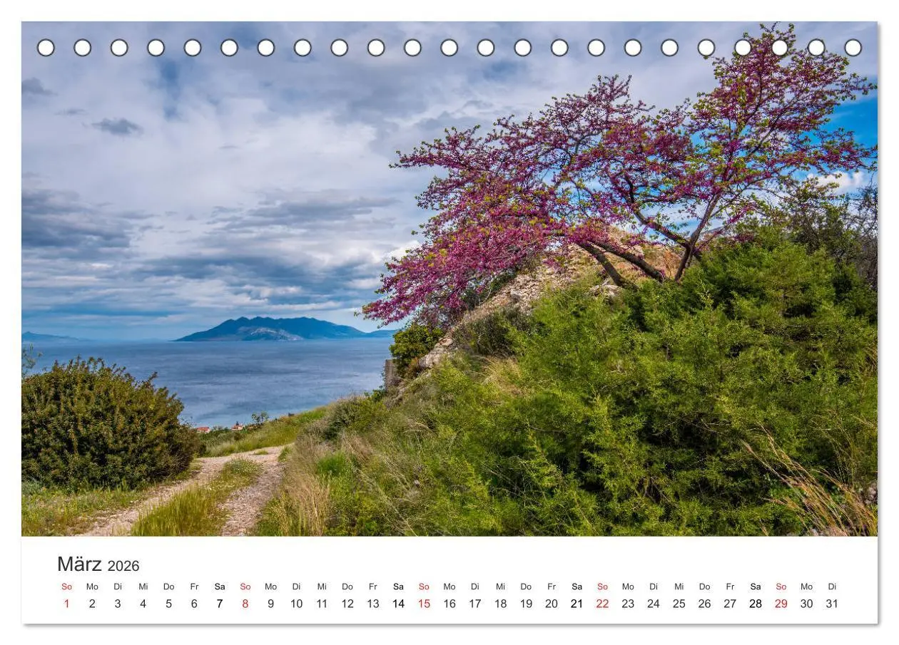 Bild: 9783457759349 | Vulkane 2026 (Tischkalender 2026 DIN A5 quer), CALVENDO Monatskalender