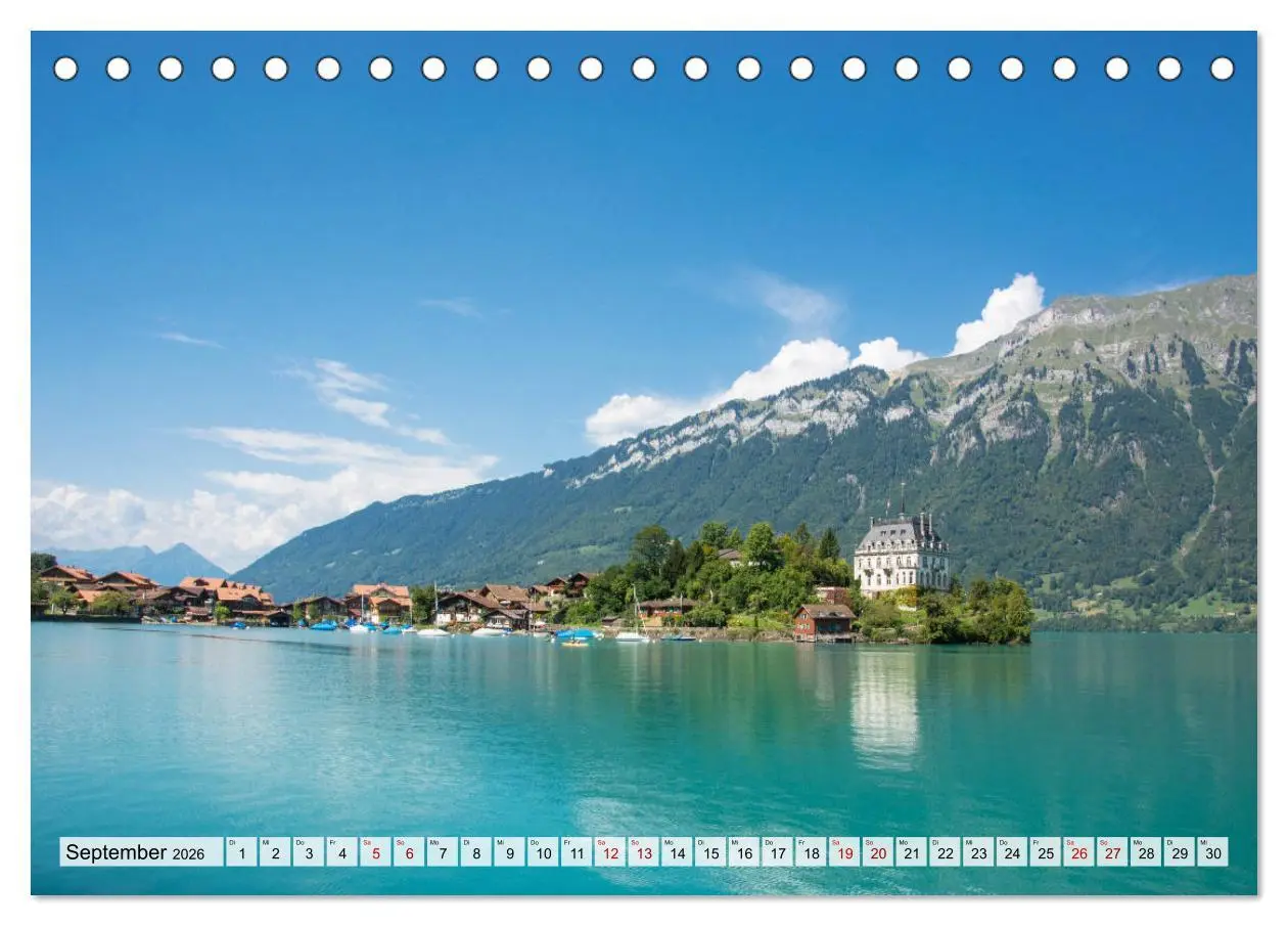 Bild: 9783457829349 | Der Brienzersee - Im Herzen des Berner Oberlandes (Tischkalender...