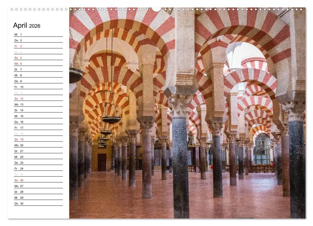 Bild: 9783457999349 | Andalusien (hochwertiger Premium Wandkalender 2026 DIN A2 quer),...