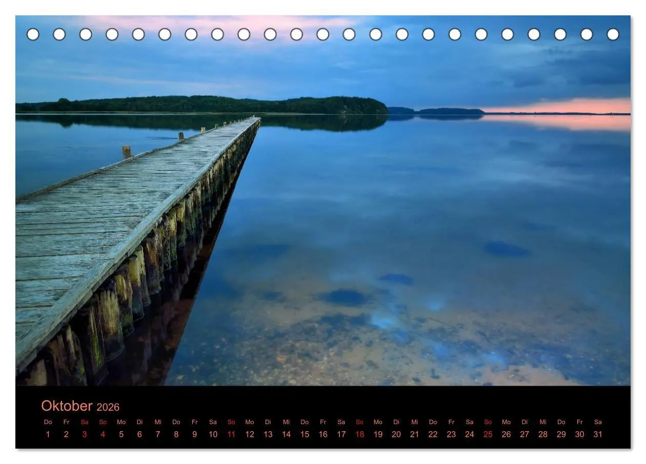 Bild: 9783516229349 | Sonnenuntergang (Tischkalender 2026 DIN A5 quer), CALVENDO...