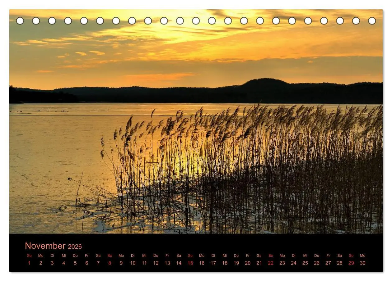 Bild: 9783516229349 | Sonnenuntergang (Tischkalender 2026 DIN A5 quer), CALVENDO...