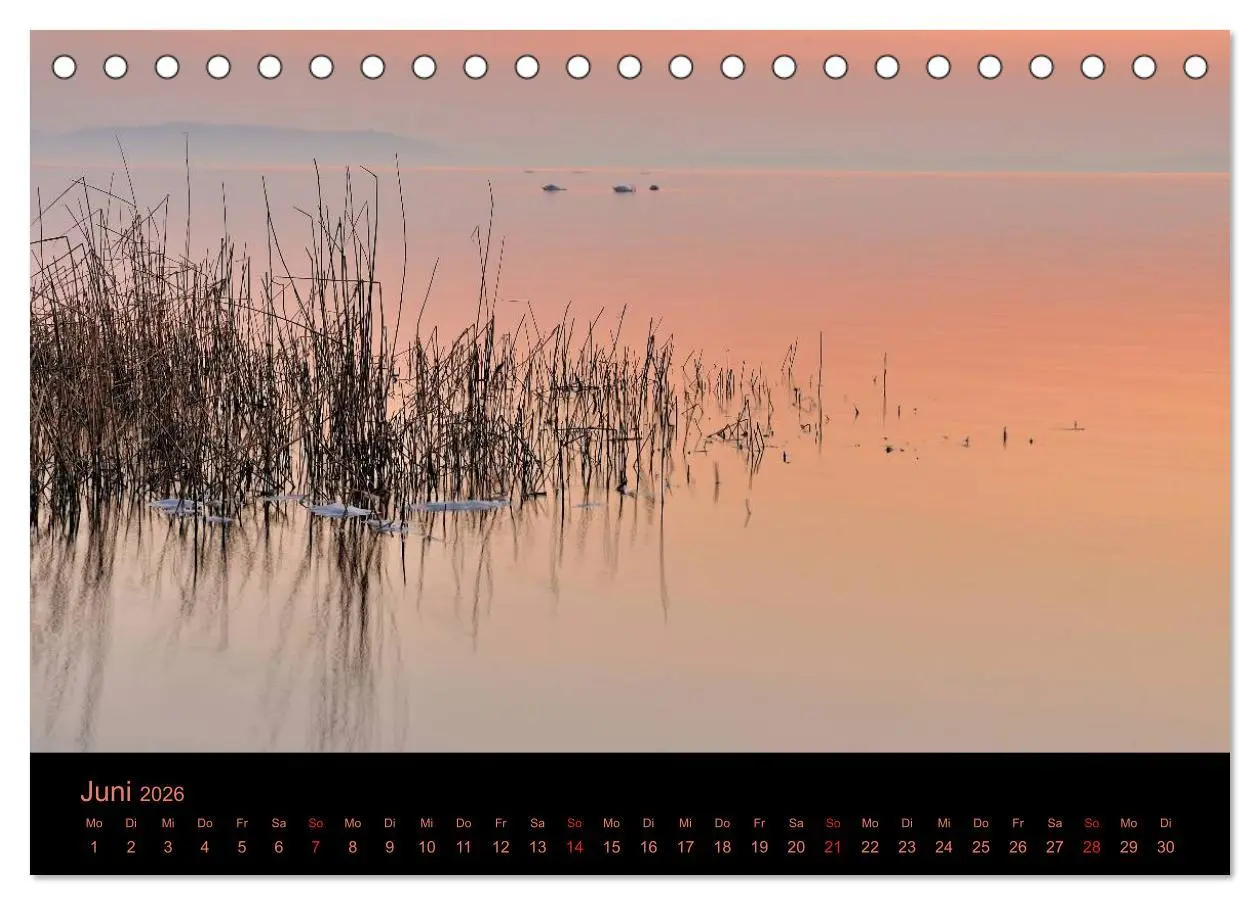 Bild: 9783516229349 | Sonnenuntergang (Tischkalender 2026 DIN A5 quer), CALVENDO...