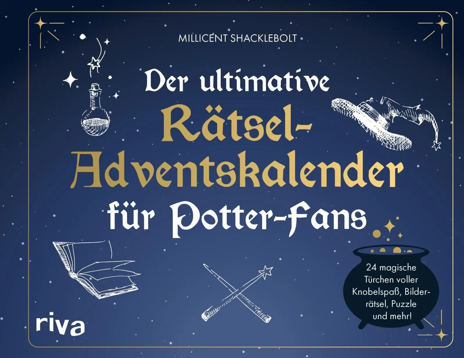 Cover: 9783742329349 | Der ultimative Rätsel-Adventskalender für Potter-Fans | Shacklebolt