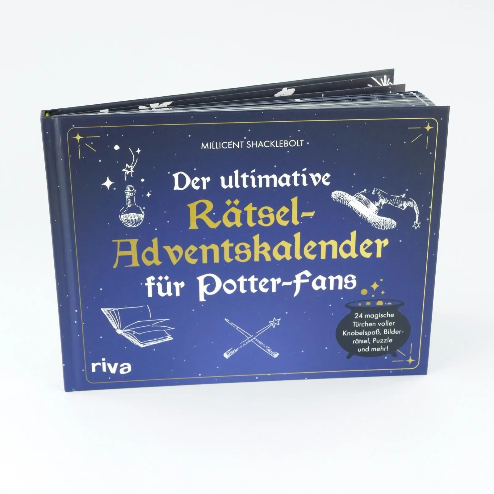 Bild: 9783742329349 | Der ultimative Rätsel-Adventskalender für Potter-Fans | Shacklebolt