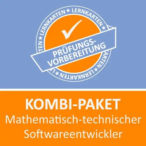 Cover: 9783961599349 | Kombi-Paket Mathematisch-technischer Softwareentwickler - Lernkarten