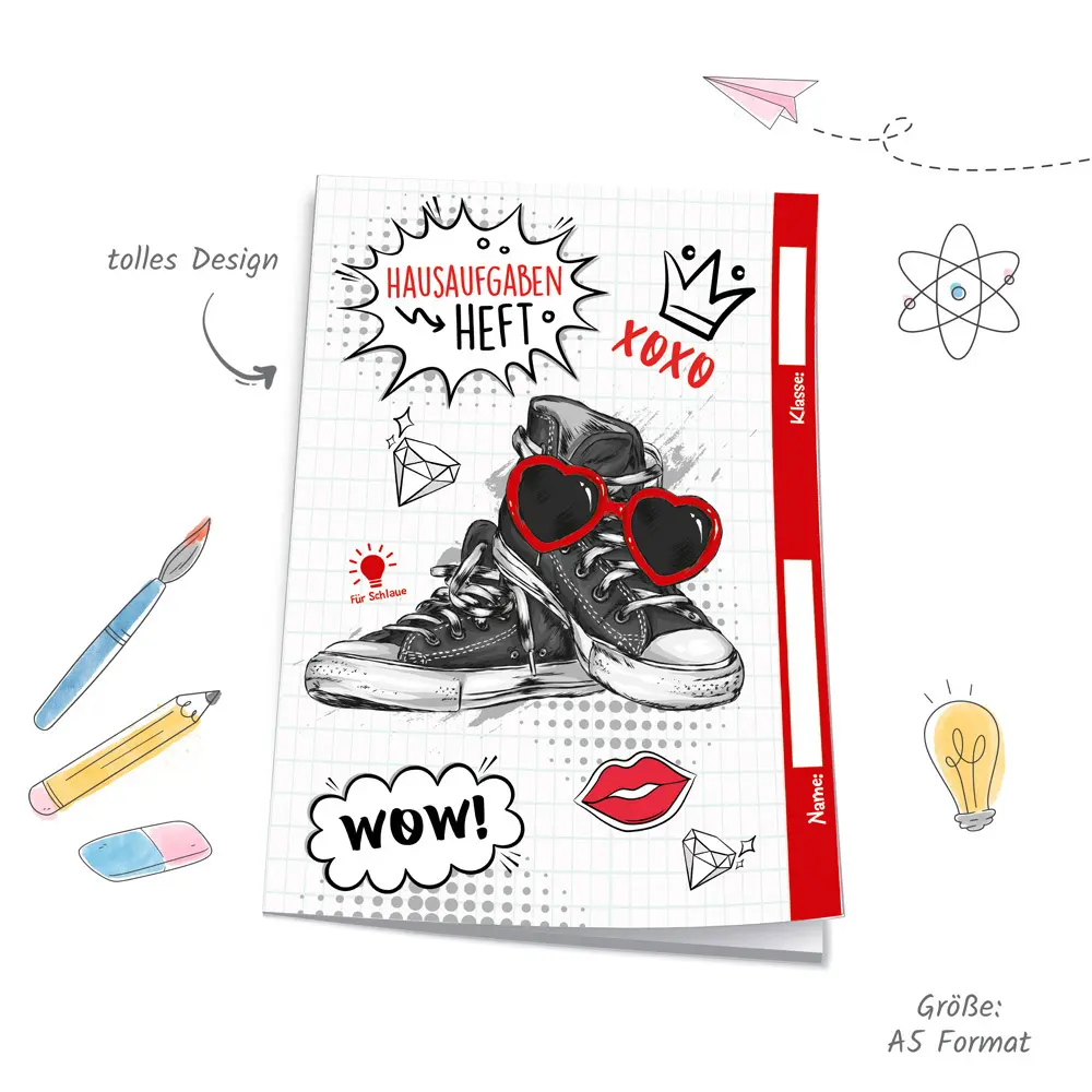 Bild: 4260619119449 | Hausaufgabenheft für Schlaue Schuhe | Trötsch Verlag GmbH &amp; Co. KG