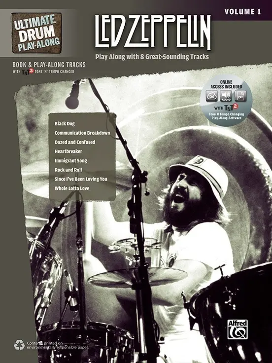 Cover: 9780739059449 | Ultimate Drum Play-Along: Led Zeppelin, Volume 1 | Alfred Music | Buch