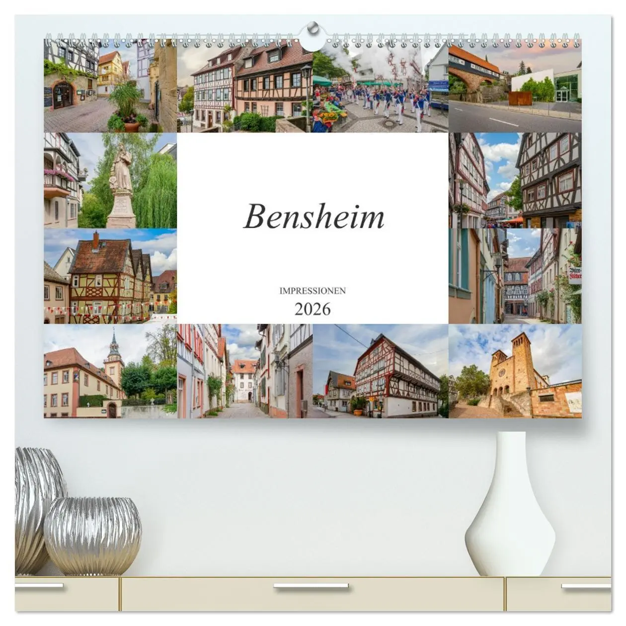 Cover: 9783457679449 | Bensheim Impressionen (hochwertiger Premium Wandkalender 2026 DIN...