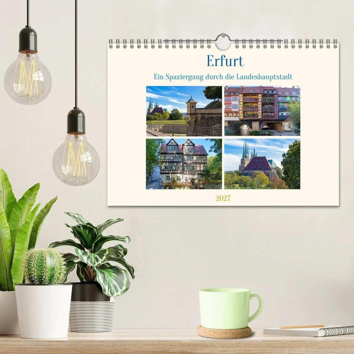 Bild: 9783569859449 | Erfurt - Ein Spaziergang durch die Landeshauptstadt (Wandkalender...