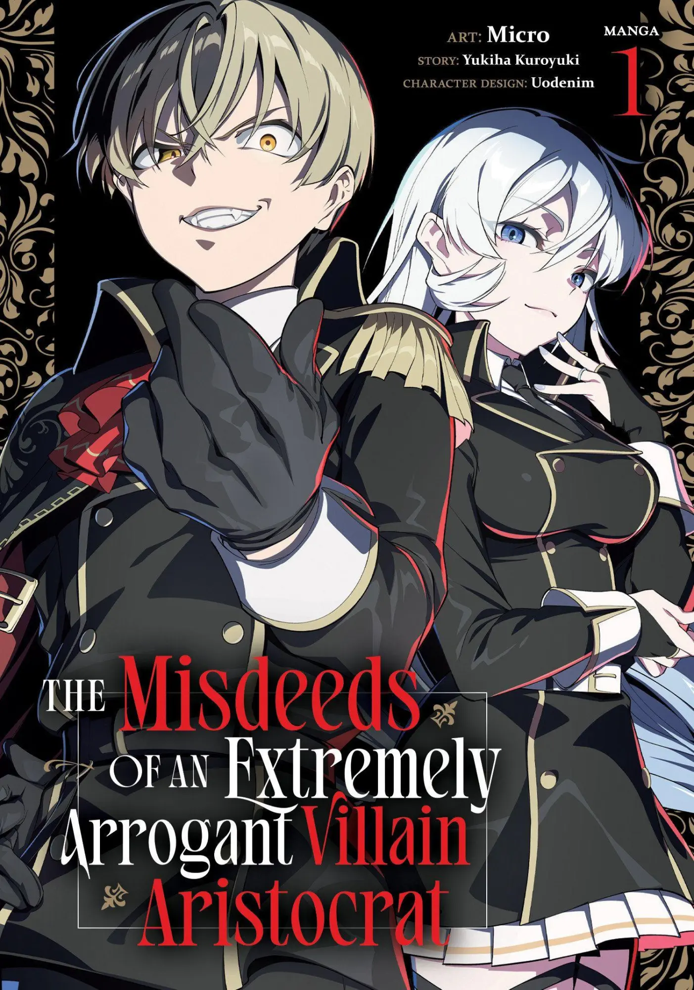 Cover: 9798897659449 | The Misdeeds of an Extremely Arrogant Villain Aristocrat (Manga)...