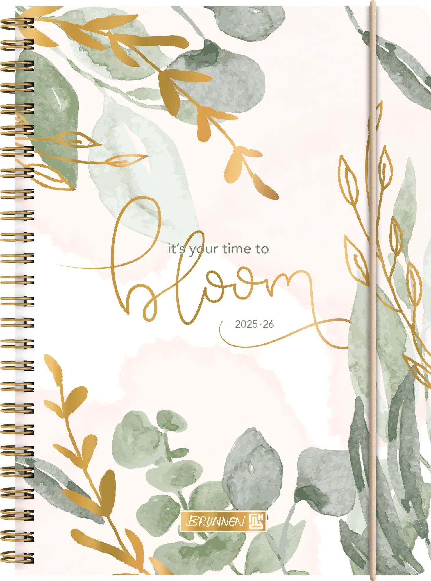 Cover: 4061947139549 | BRUNNEN Schülerkalender (2025/2026) "Bloom", 2 Seiten = 1 Woche,...