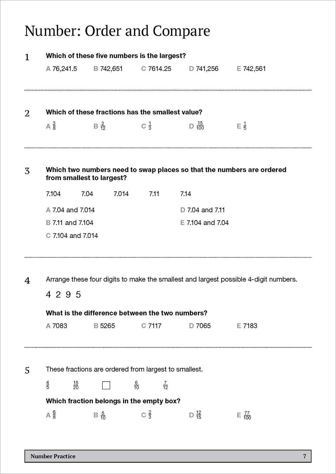 Bild: 9780702319549 | 11+ Maths Practice and Test for the GL Assessment Ages 10-11 | Palin