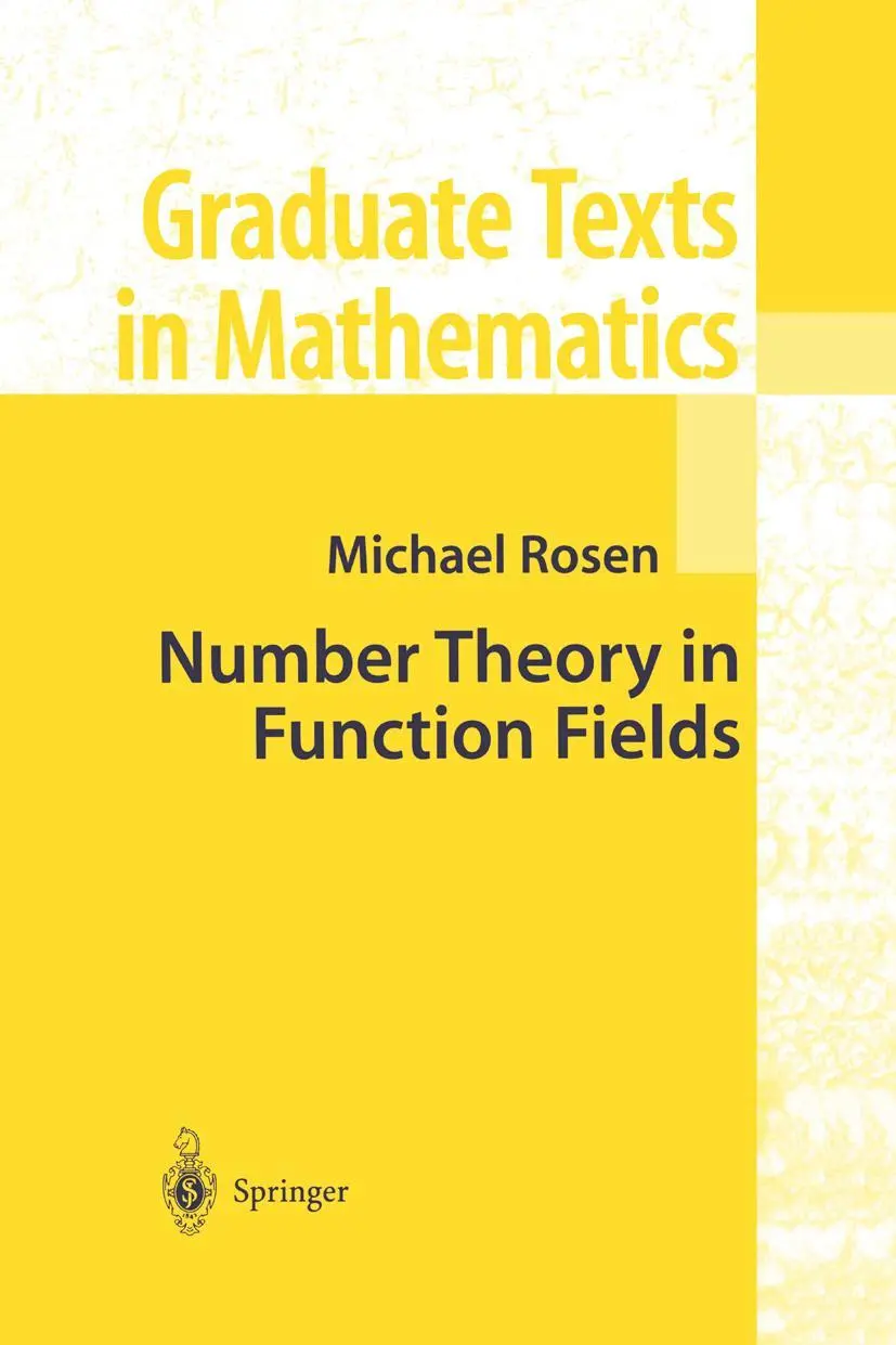 Cover: 9781441929549 | Number Theory in Function Fields | Michael Rosen | Taschenbuch | xi