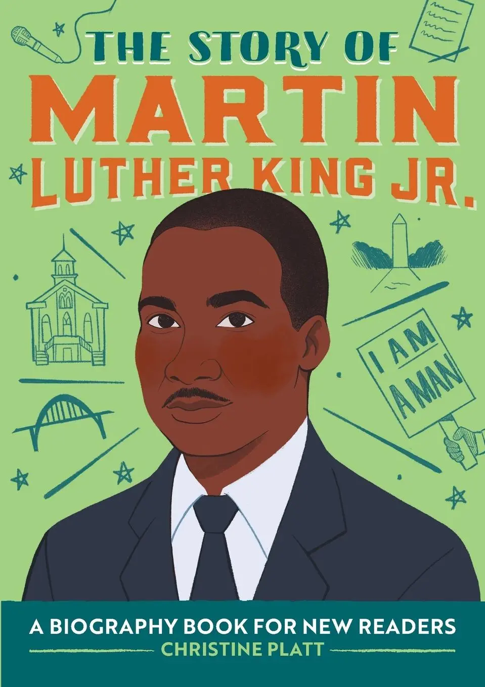 Cover: 9781641529549 | The Story of Martin Luther King Jr. | A Biography Book for New Readers