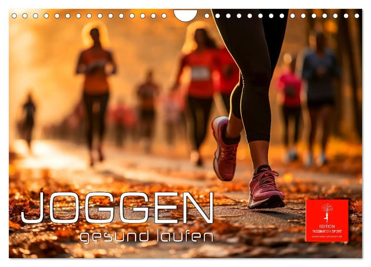 Cover: 9783457359549 | Joggen, gesund laufen (Wandkalender 2026 DIN A4 quer), CALVENDO...