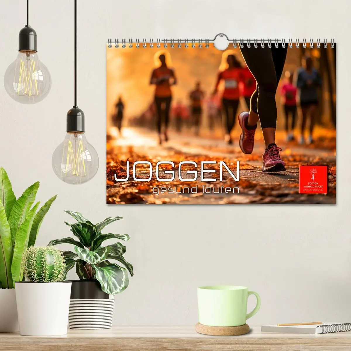 Bild: 9783457359549 | Joggen, gesund laufen (Wandkalender 2026 DIN A4 quer), CALVENDO...