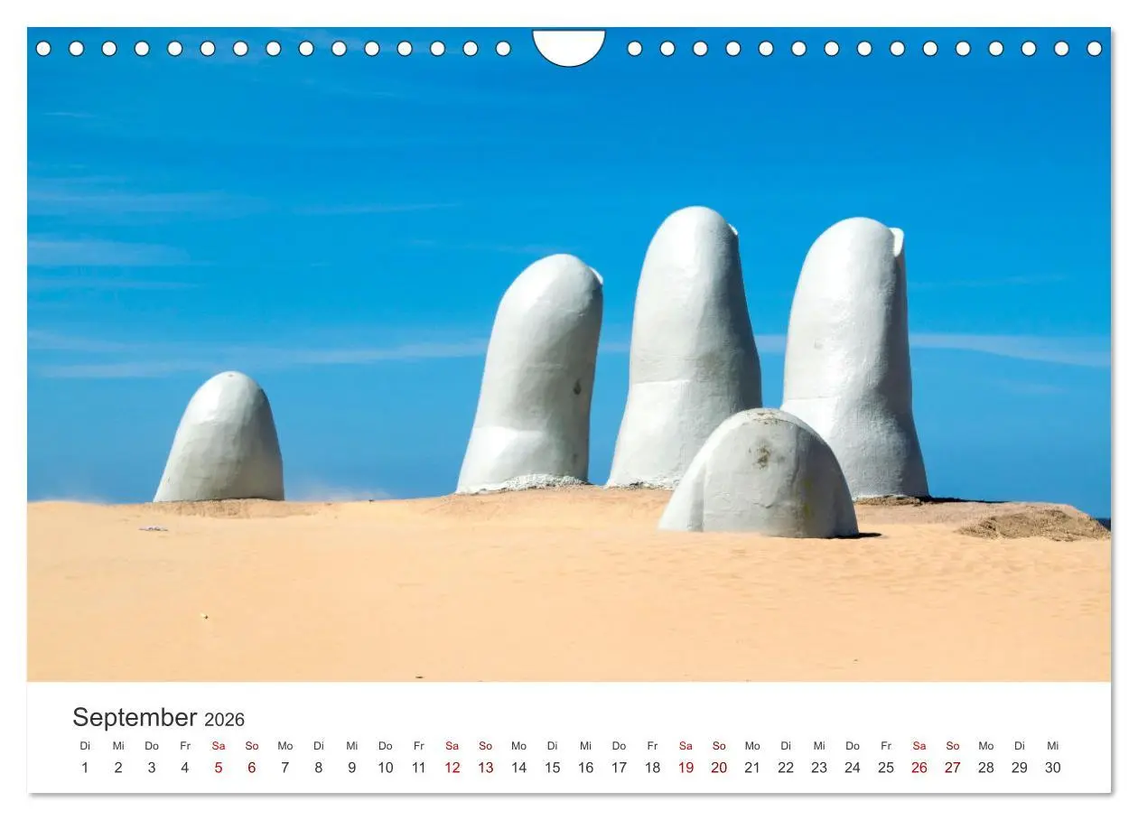 Bild: 9783457599549 | Uruguay - Tango, Strand und Natur. (Wandkalender 2026 DIN A4 quer),...