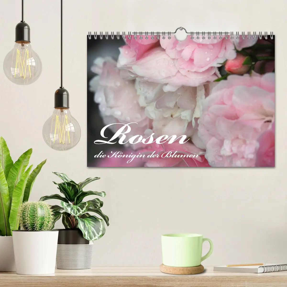 Bild: 9783457739549 | Rosen, die Königin der Blumen (Wandkalender 2026 DIN A4 quer),...