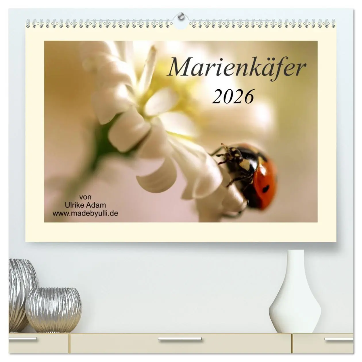 Cover: 9783516139549 | Marienkäfer / 2026 (hochwertiger Premium Wandkalender 2026 DIN A2...