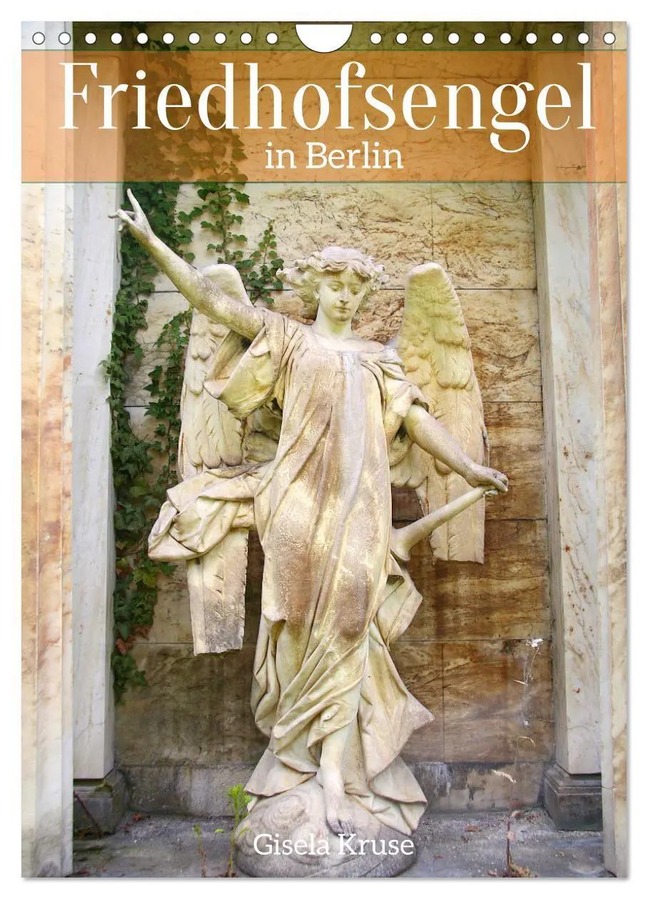 Cover: 9783516379549 | Friedhofsengel in Berlin (Wandkalender 2026 DIN A4 hoch), CALVENDO...