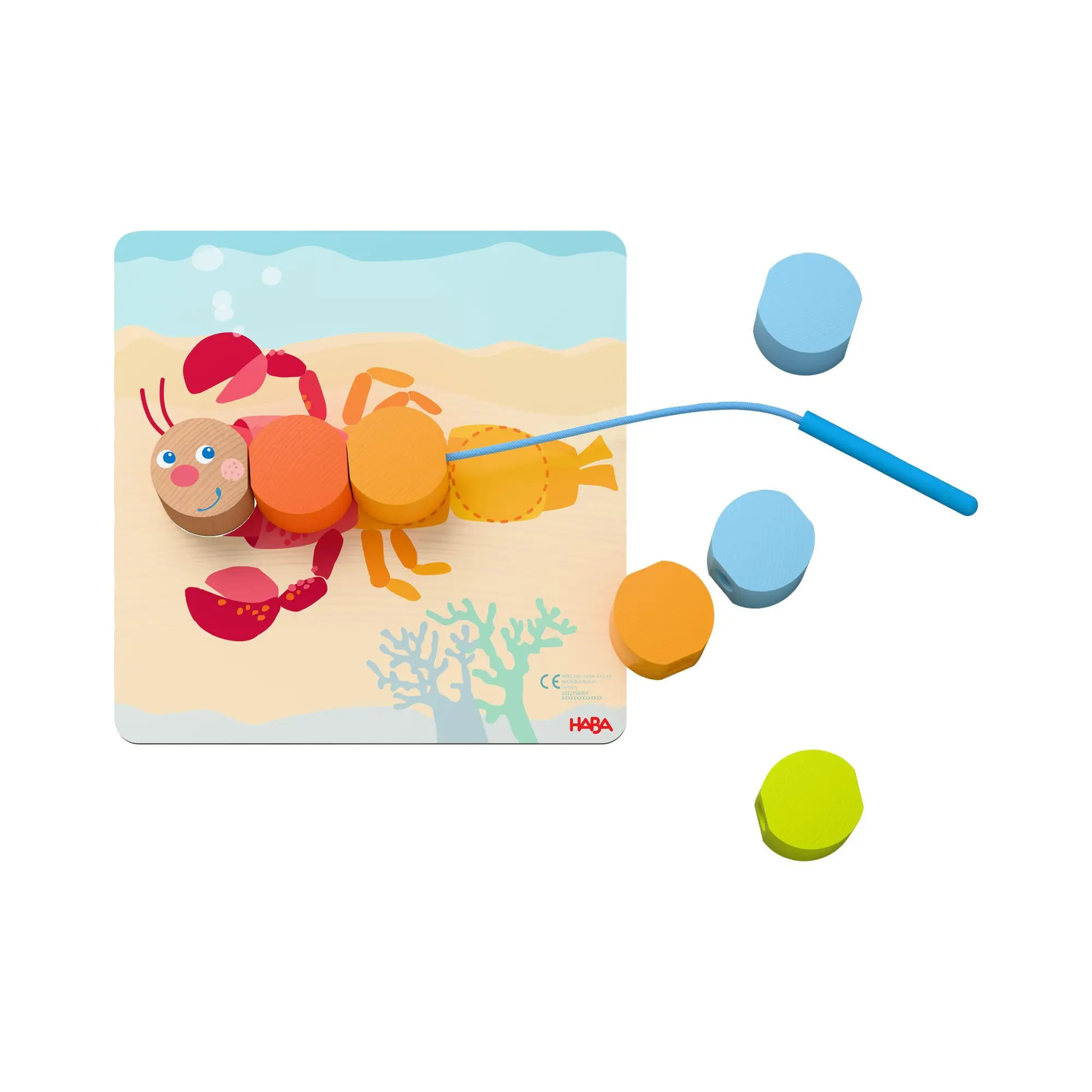 Bild: 4010168289649 | Fädelspiel Holztiere | Spiel | Deutsch | 2025 | EAN 4010168289649