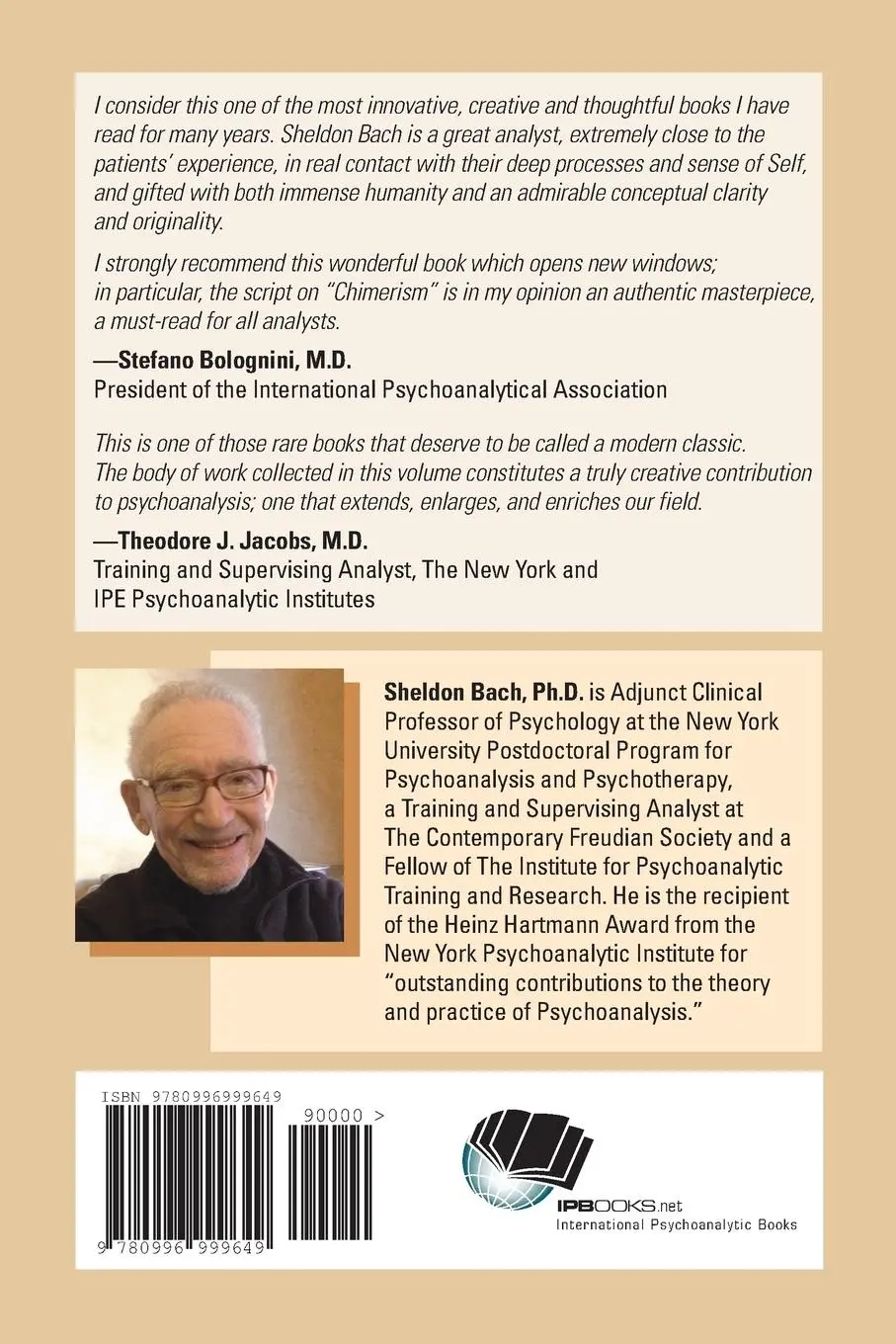 Rückseite: 9780996999649 | Chimeras and other writings | Selected Papers of Sheldon Bach | Bach