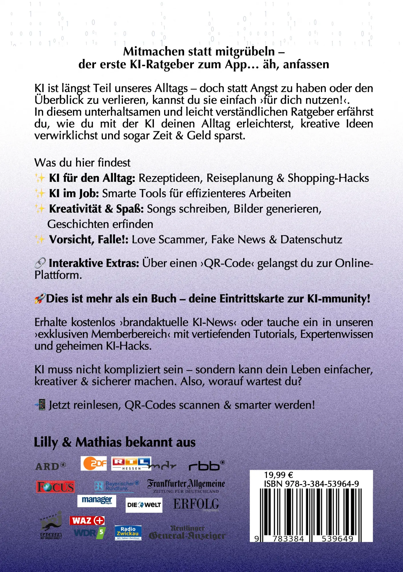 Rückseite: 9783384539649 | KI-doof - Der weltweit erste interaktive KI-Ratgeber -...