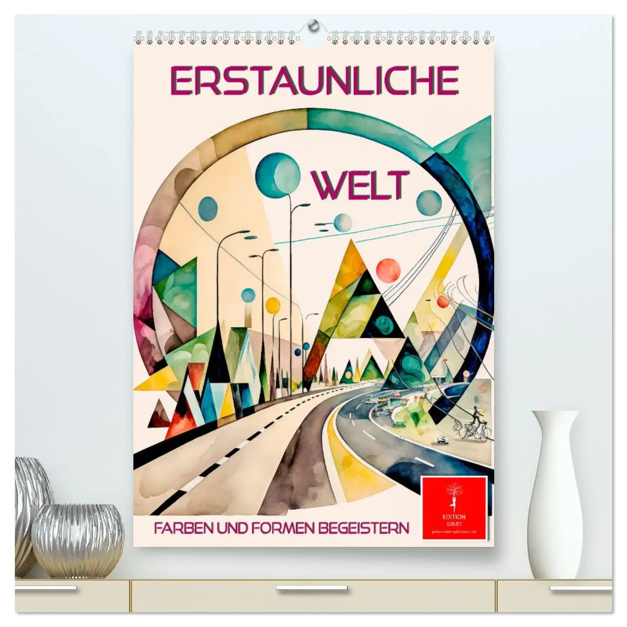 Cover: 9783435879649 | Erstaunliche Welt (hochwertiger Premium Wandkalender 2025 DIN A2...