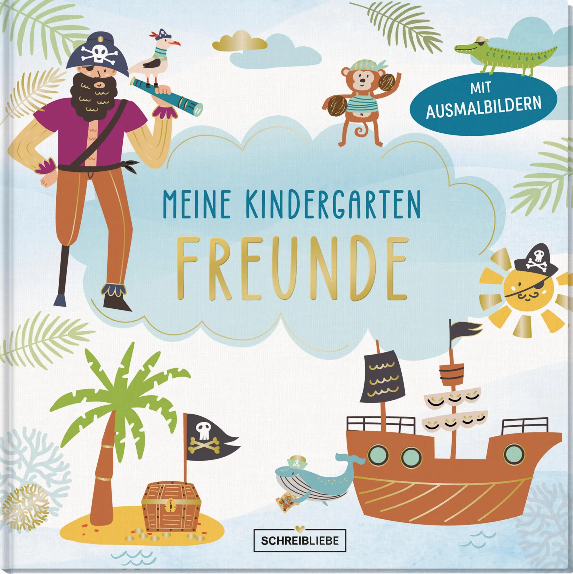 Cover: 9783731889649 | Kindergarten Freundebuch Pirat | Verlag Korsch | Buch | 36 S. | 2025