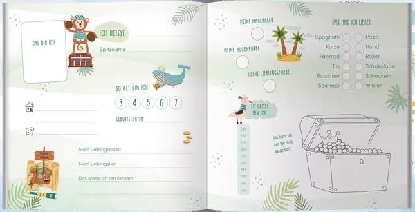 Bild: 9783731889649 | Kindergarten Freundebuch Pirat | Verlag Korsch | Buch | 36 S. | 2025