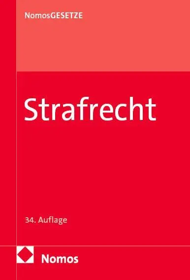 Cover: 9783756019649 | Strafrecht | Textsammlung | Taschenbuch | 1848 S. | Deutsch | 2025