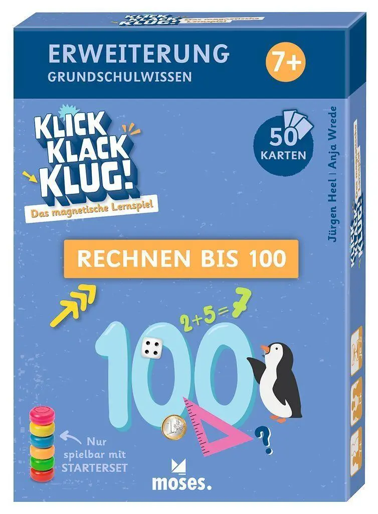 Cover: 4033477909749 | Klick Klack Klug Kartenset Rechnen bis 100 ab 7 | Anja Wrede (u. a.)