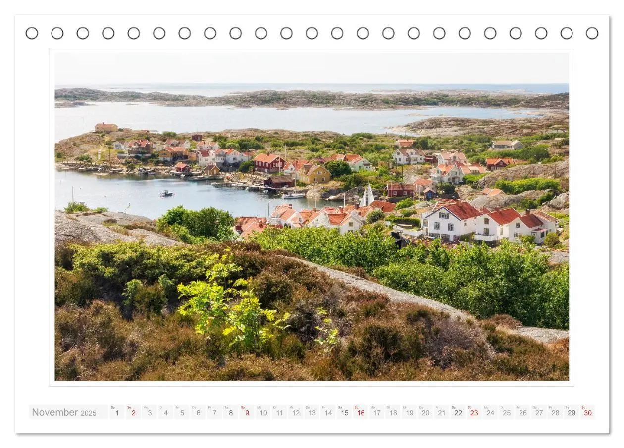 Bild: 9783435319749 | Bohuslän. Skärhamn - Rönnäng - Marstrand (Tischkalender 2025 DIN A5...