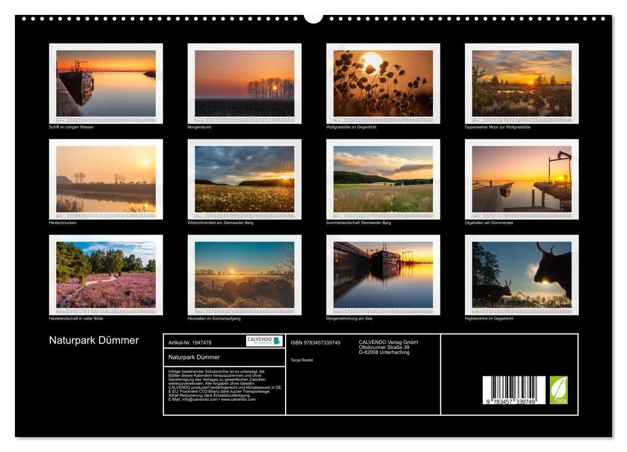Bild: 9783457339749 | Naturpark Dümmer (hochwertiger Premium Wandkalender 2026 DIN A2...