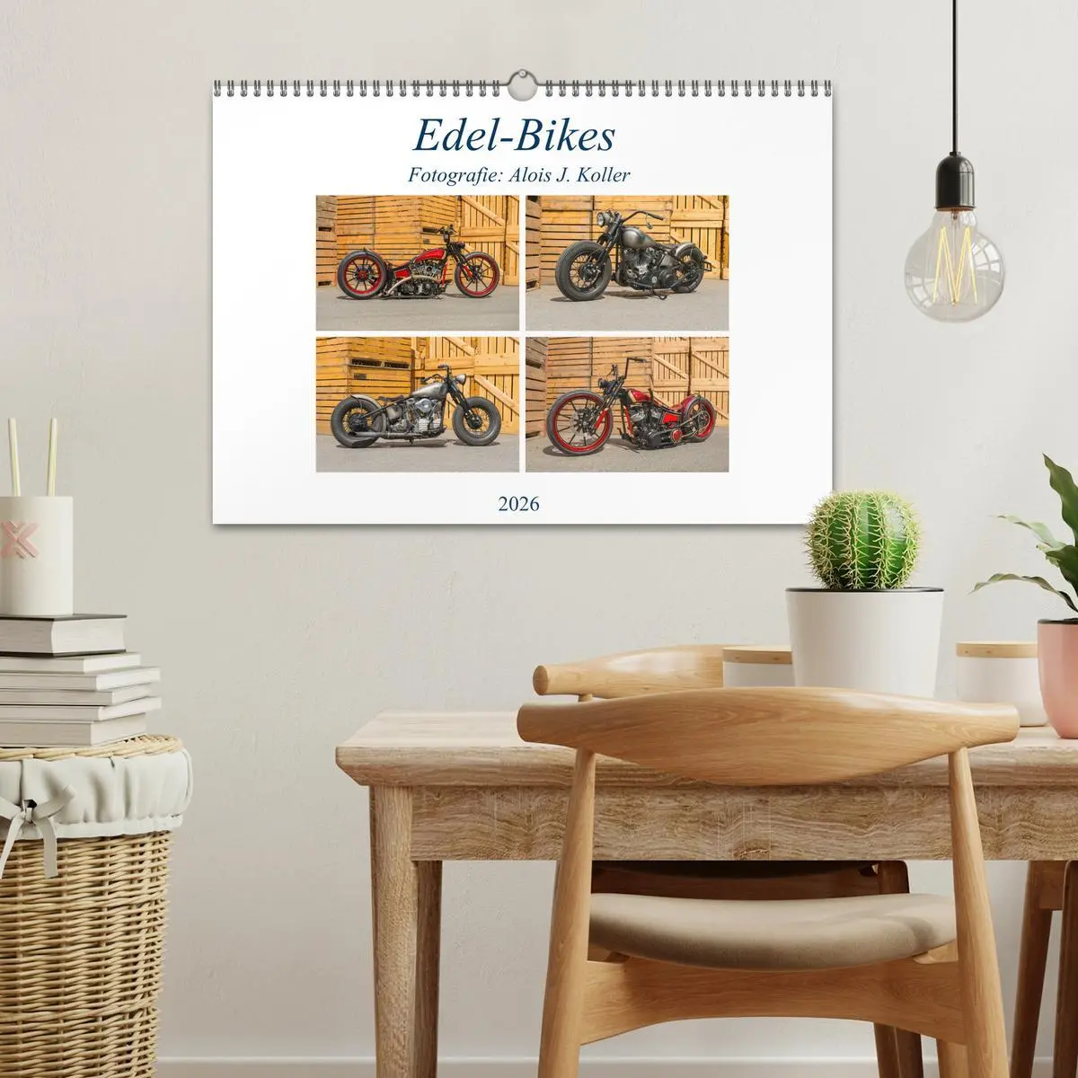 Bild: 9783457889749 | Edel-Bikes 2026 (Wandkalender 2026 DIN A3 quer), CALVENDO...