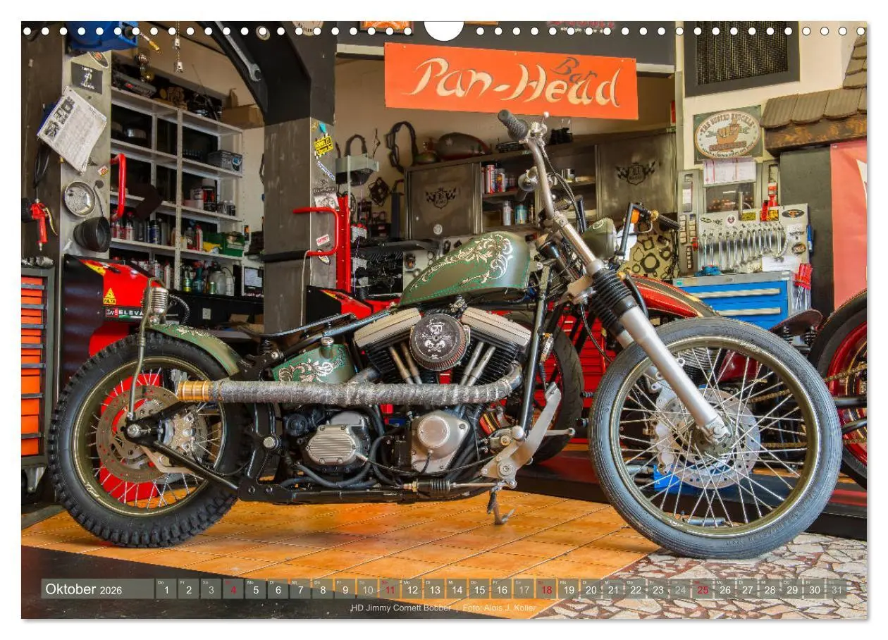 Bild: 9783457889749 | Edel-Bikes 2026 (Wandkalender 2026 DIN A3 quer), CALVENDO...
