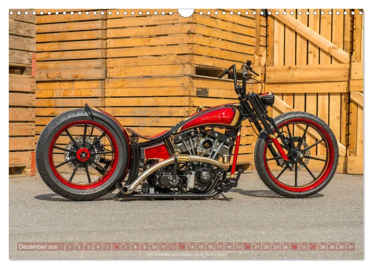 Bild: 9783457889749 | Edel-Bikes 2026 (Wandkalender 2026 DIN A3 quer), CALVENDO...