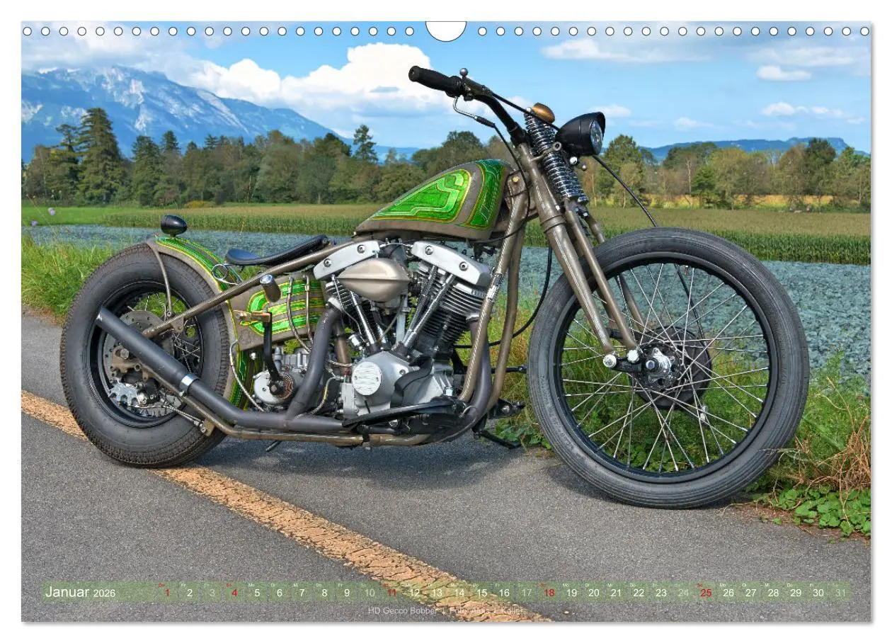 Bild: 9783457889749 | Edel-Bikes 2026 (Wandkalender 2026 DIN A3 quer), CALVENDO...