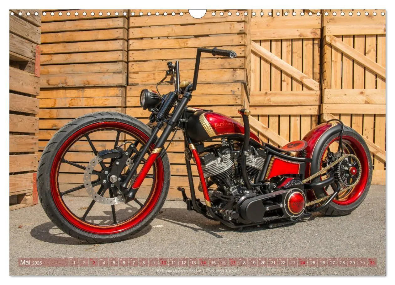 Bild: 9783457889749 | Edel-Bikes 2026 (Wandkalender 2026 DIN A3 quer), CALVENDO...