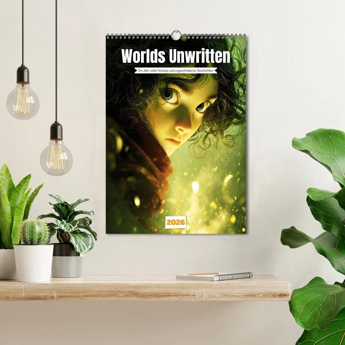 Bild: 9783516739749 | Worlds Unwritten (Wandkalender 2026 DIN A3 hoch), CALVENDO...