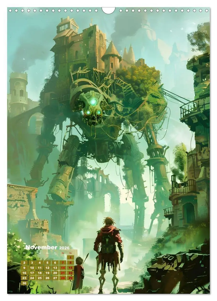 Bild: 9783516739749 | Worlds Unwritten (Wandkalender 2026 DIN A3 hoch), CALVENDO...