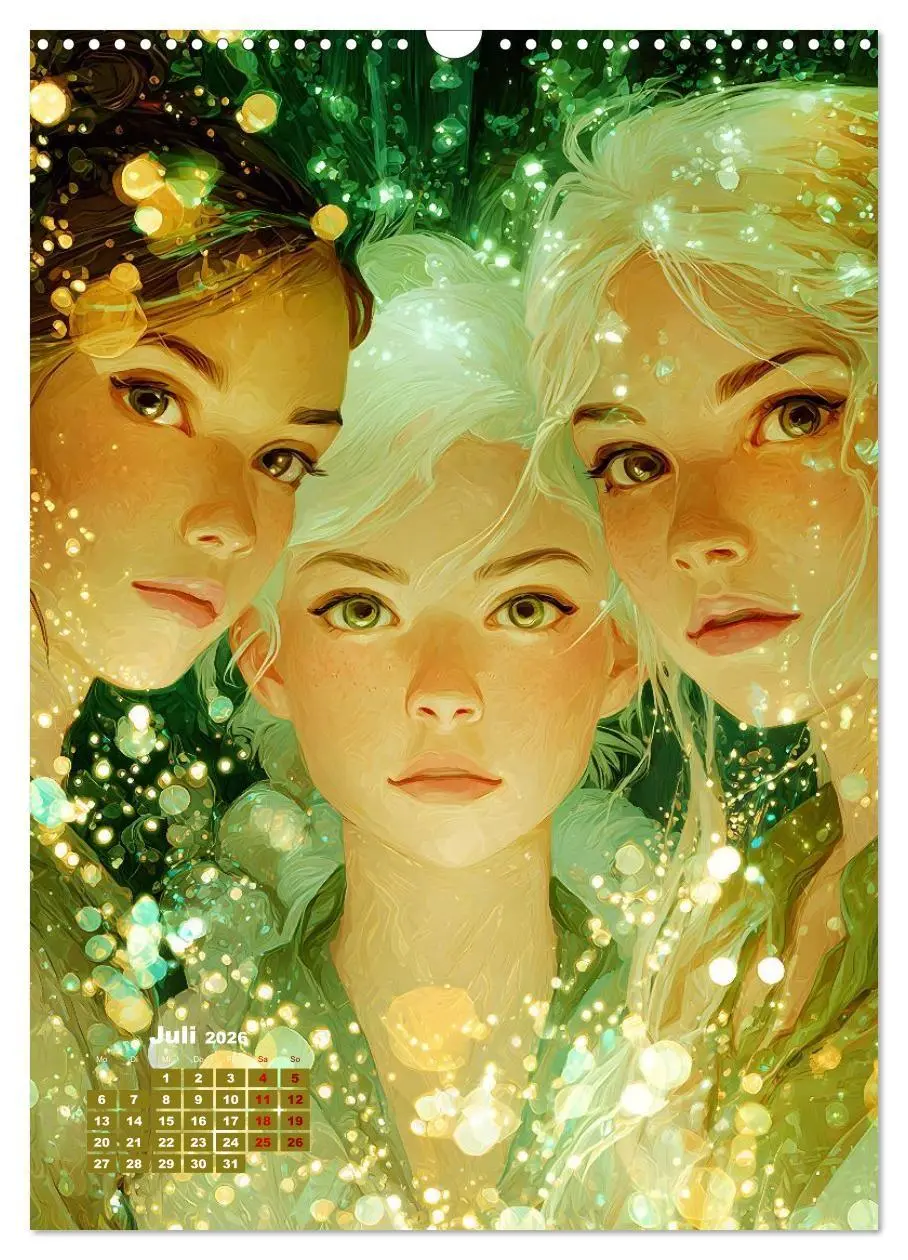 Bild: 9783516739749 | Worlds Unwritten (Wandkalender 2026 DIN A3 hoch), CALVENDO...