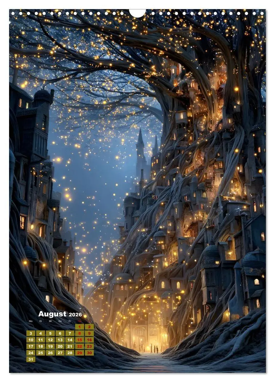 Bild: 9783516739749 | Worlds Unwritten (Wandkalender 2026 DIN A3 hoch), CALVENDO...
